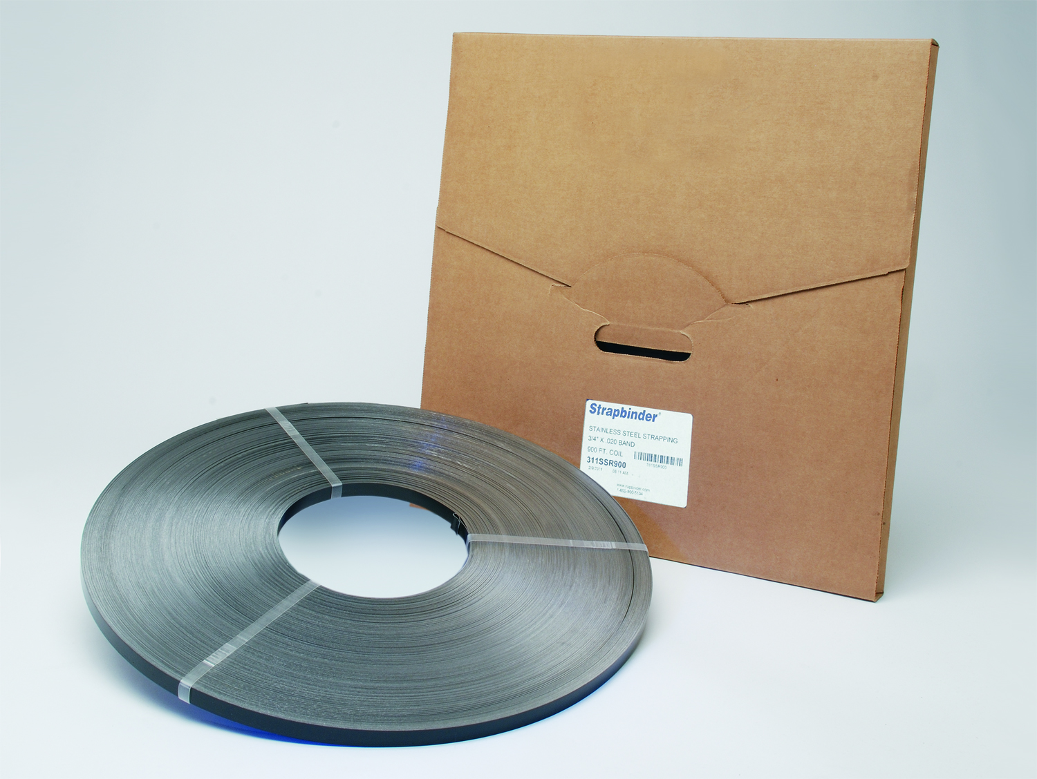 5/8" Oscillate Mill Wound Coil, 2300 Ft Strapbinder